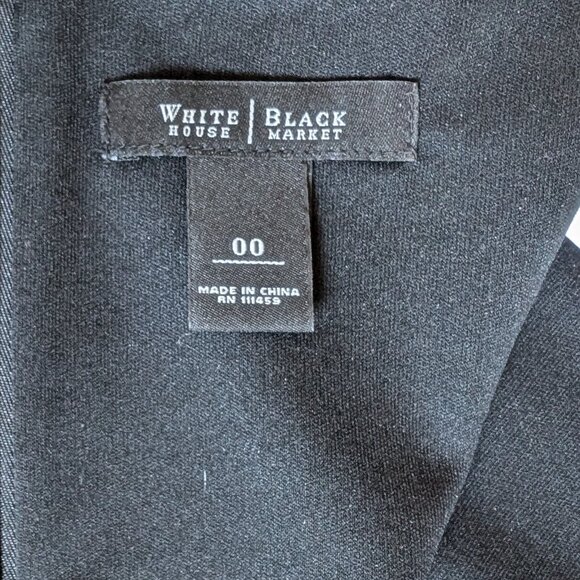 WHBM Striped 3/4 Sleeve Dress - Picture 4 of 9